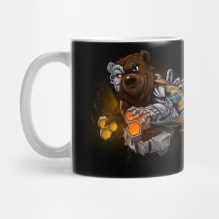 Cyber bear Mug